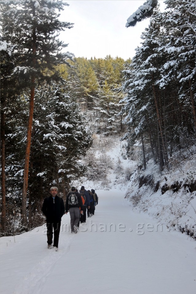 Gümüşhaneli Dağcılar Kelkit'te Yürüyüş Düzenledi 28