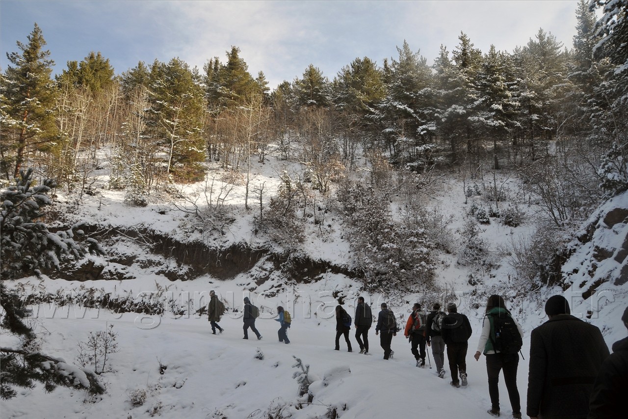 Gümüşhaneli Dağcılar Kelkit'te Yürüyüş Düzenledi 29