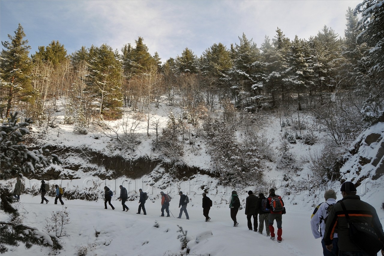 Gümüşhaneli Dağcılar Kelkit'te Yürüyüş Düzenledi 30