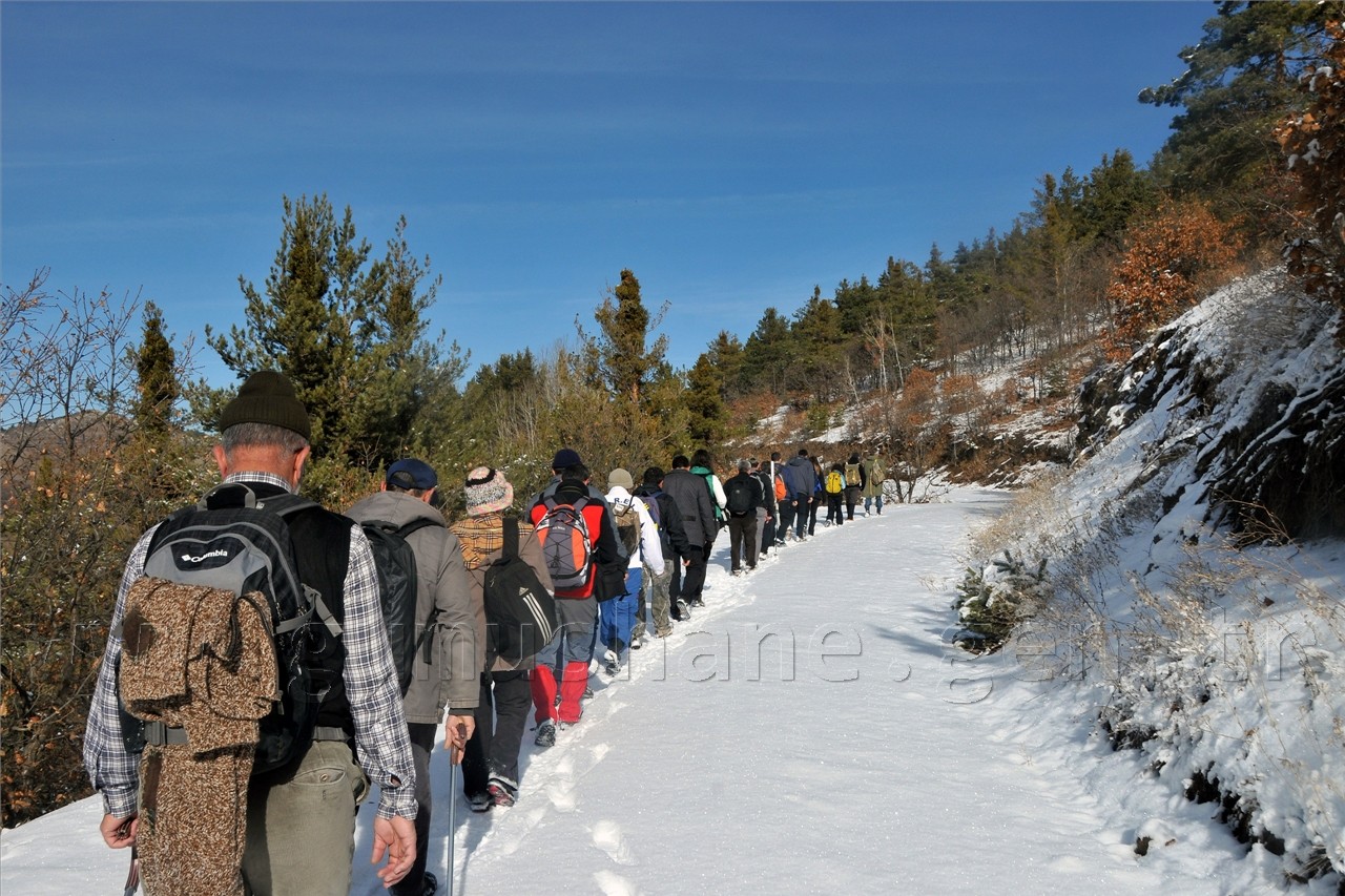 Gümüşhaneli Dağcılar Kelkit'te Yürüyüş Düzenledi 31