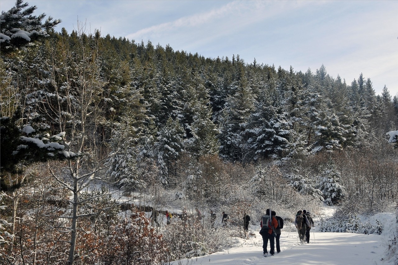 Gümüşhaneli Dağcılar Kelkit'te Yürüyüş Düzenledi 39