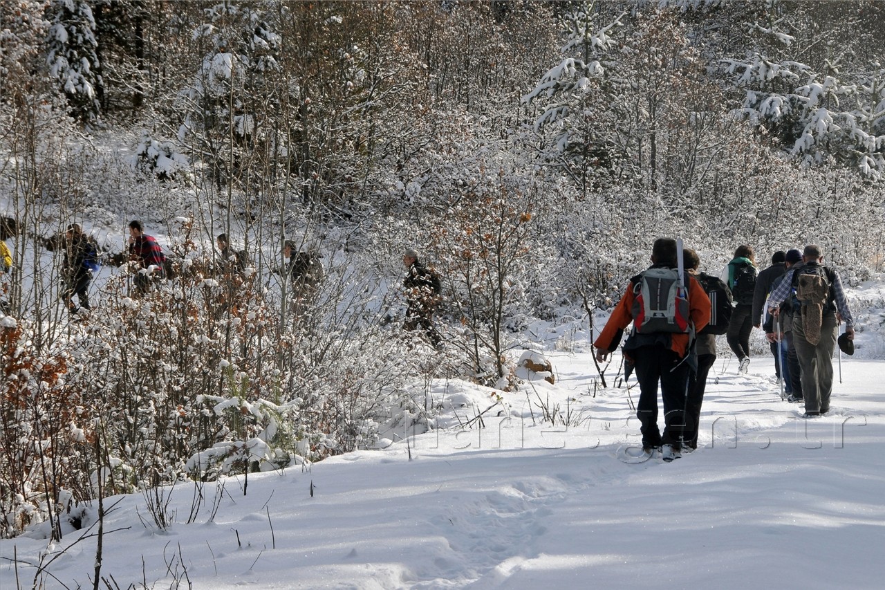 Gümüşhaneli Dağcılar Kelkit'te Yürüyüş Düzenledi 40