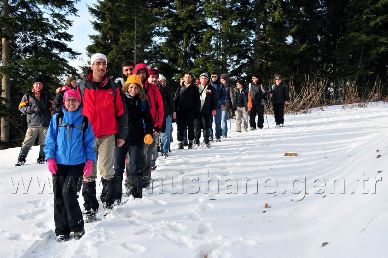Gümüşhaneli Dağcılar Kürtün'de 92
