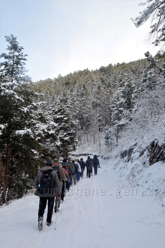 Gümüşhaneli Dağcılar Kelkit'te Yürüyüş Düzenledi 54