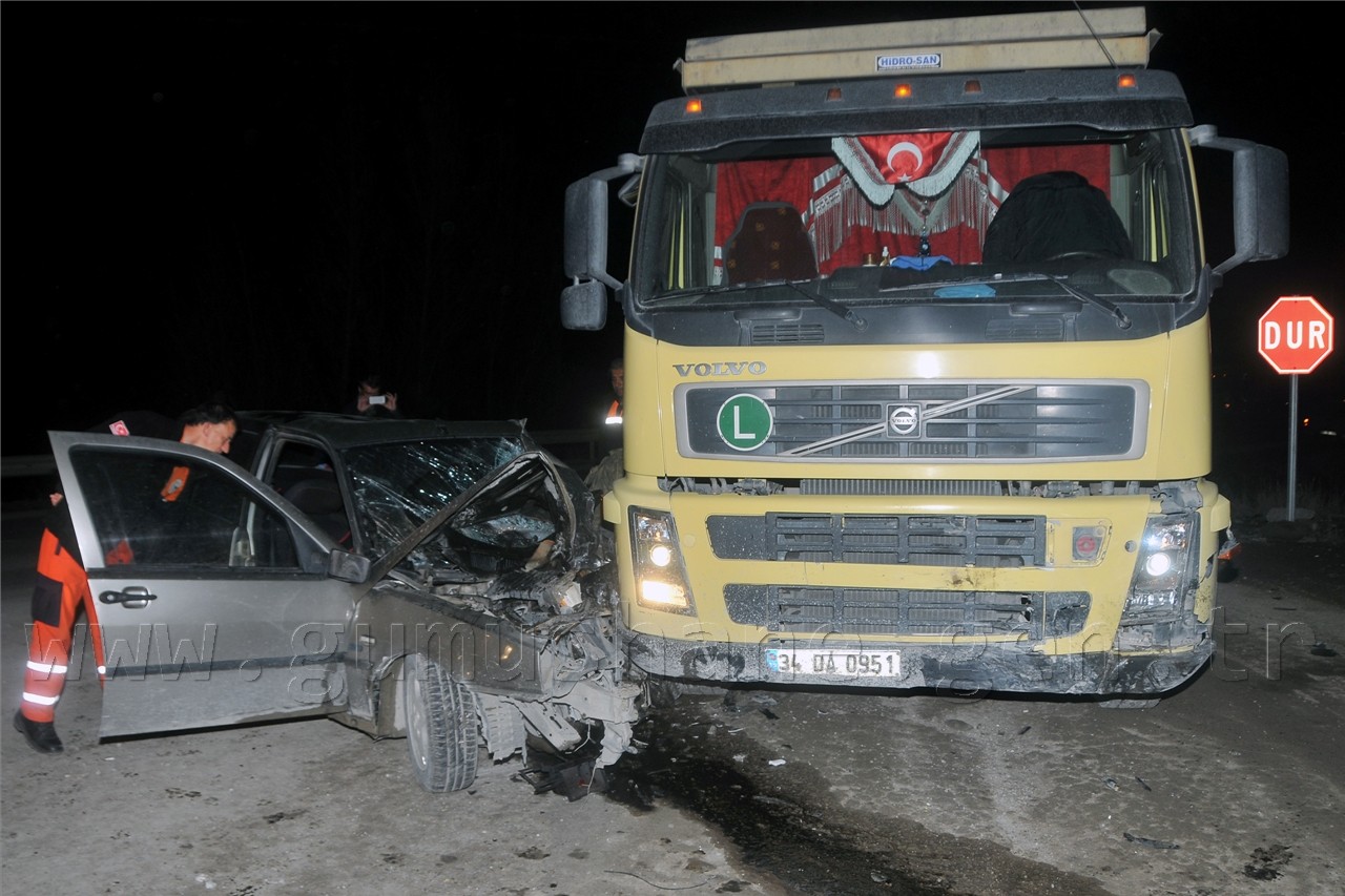 Gümüşhane'de Kaza: 1 Yaralı 2