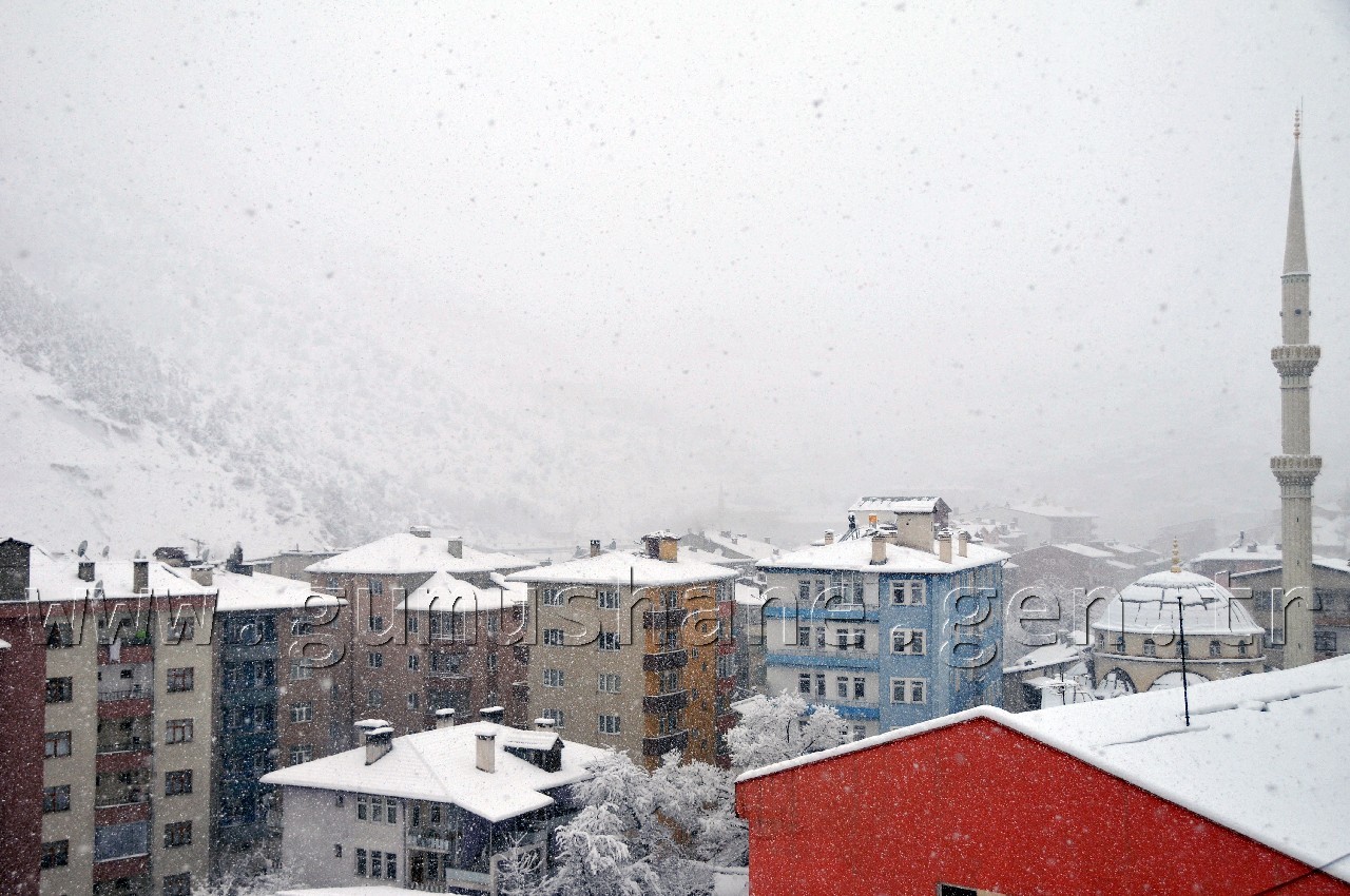 Gümüşhane'de Kar Tatili Uzatıldı 13