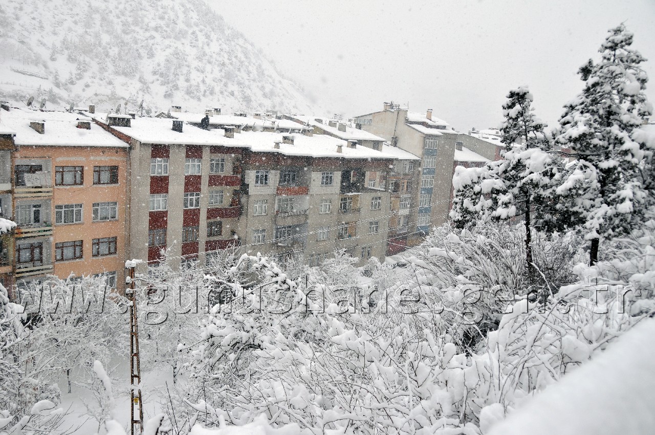 Gümüşhane'de Kar Tatili Uzatıldı 21