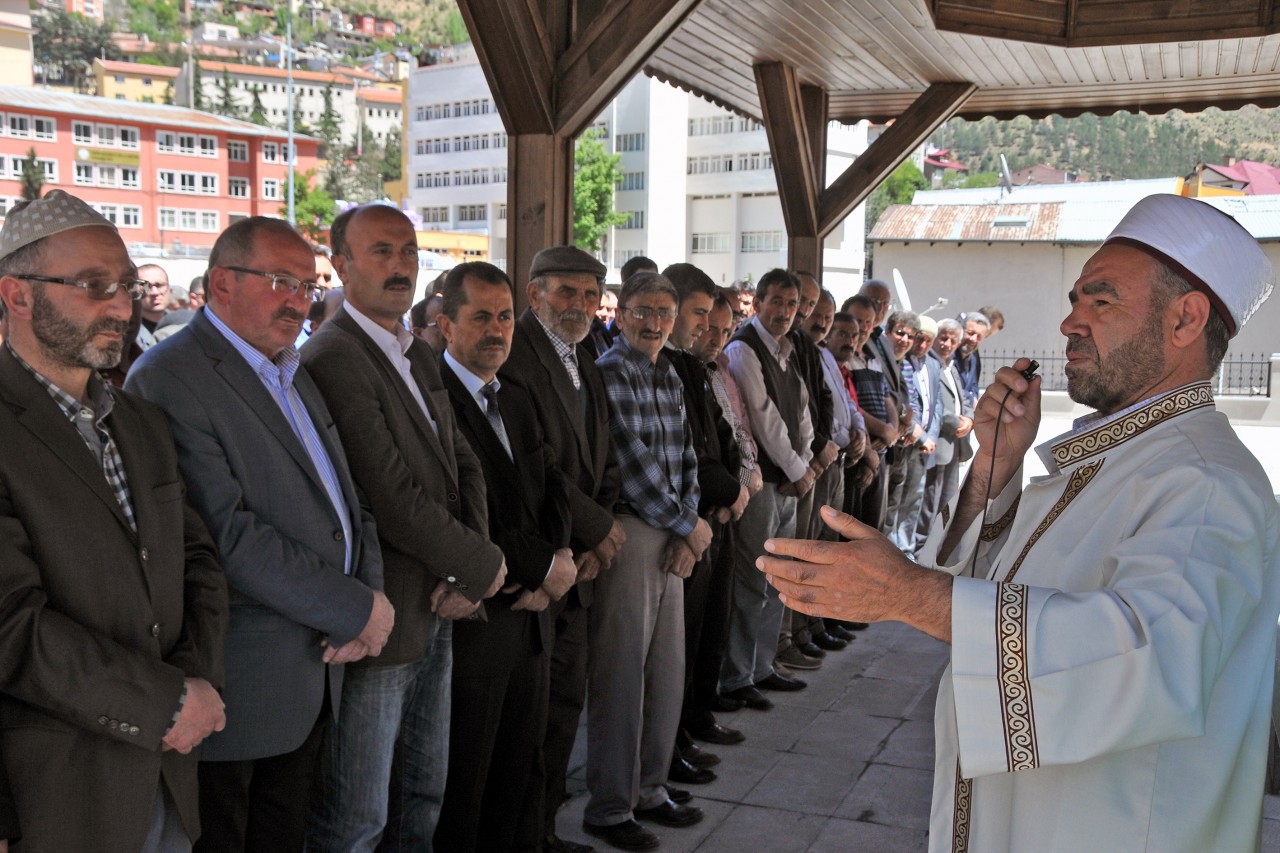 Gümüşhane'de Soma Madencileri İçin Gıyabi Cenaze Namazı Kılındı 2