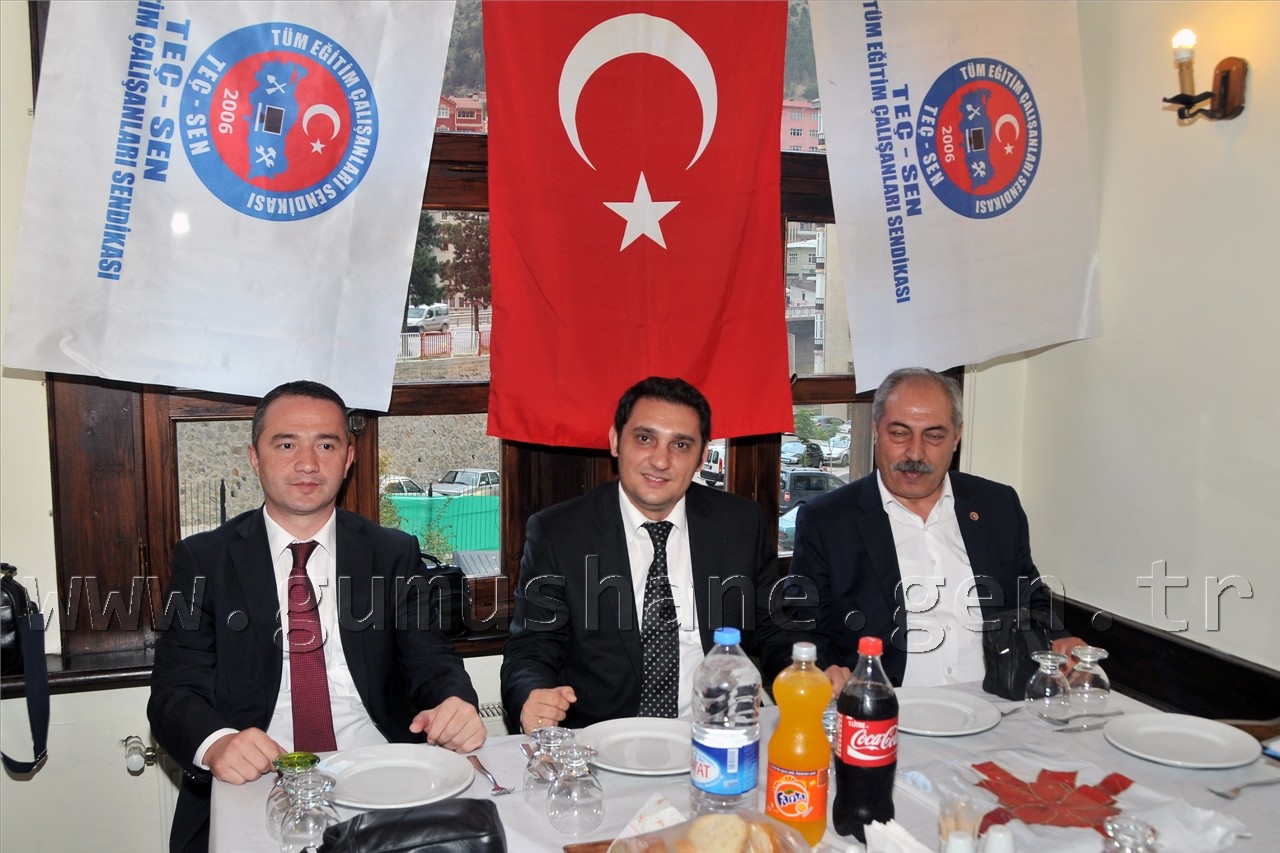 TEÇ-SEN Genel Başkanı Ümit Demirel Gümüşhane'de 6