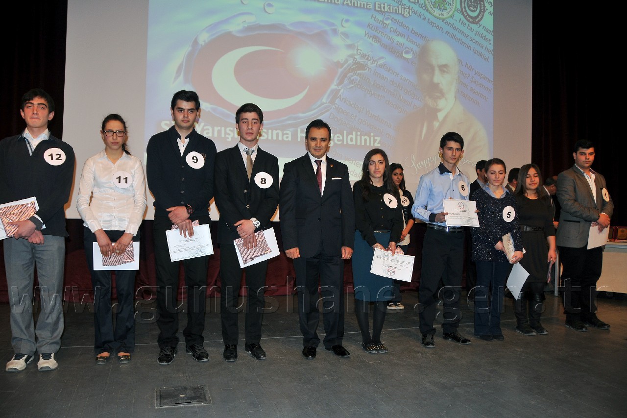 Akif, Gümüşhane’de Şiir Okuma Yarışmasıyla Anıldı 23