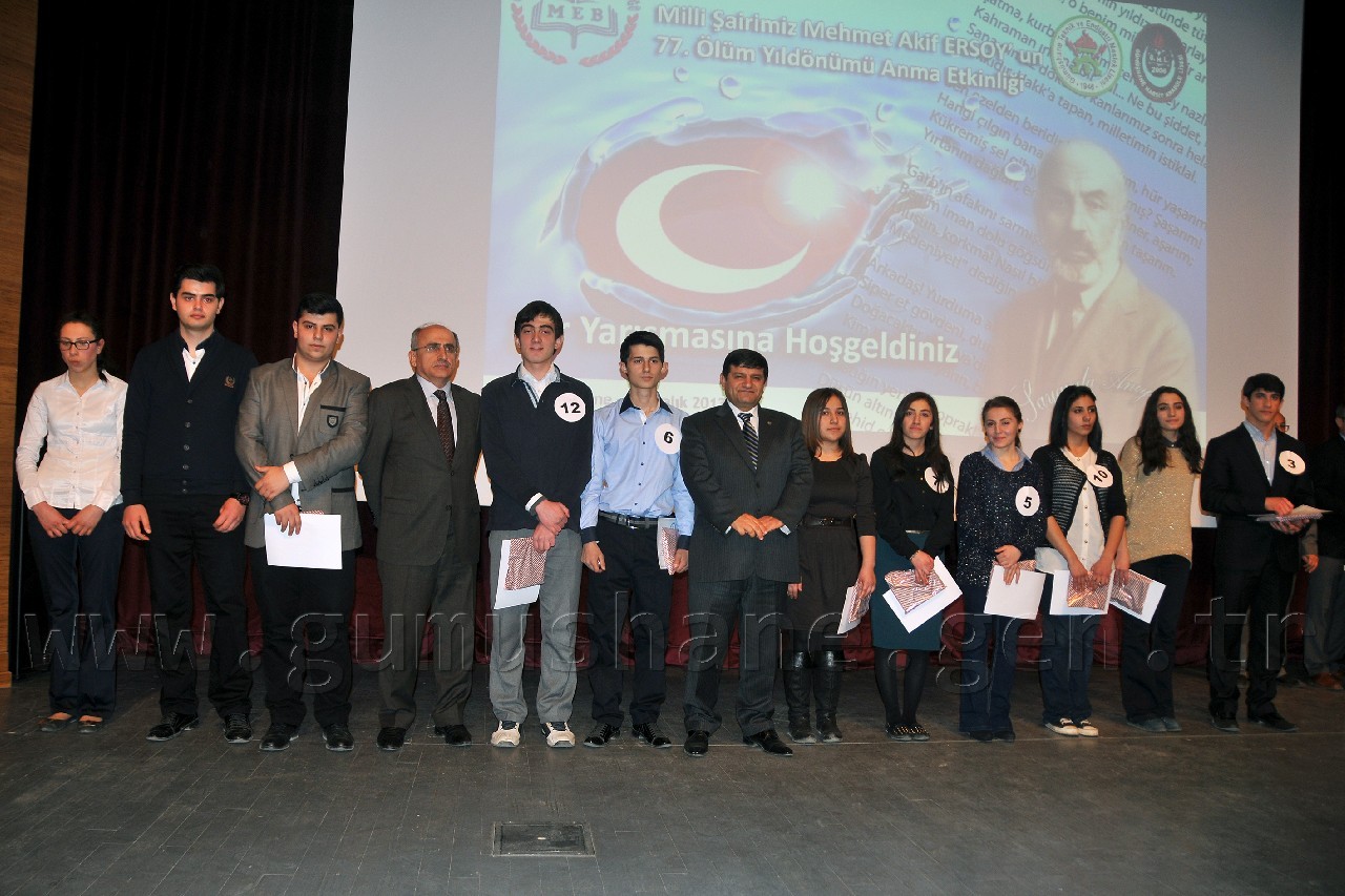 Akif, Gümüşhane’de Şiir Okuma Yarışmasıyla Anıldı 29