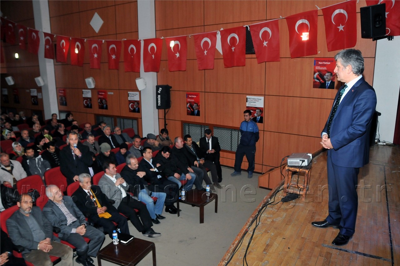 Gümüşhane'de Milli İradeye Saygı ve Yeni Türkiye Toplantısı Düzenlendi 7