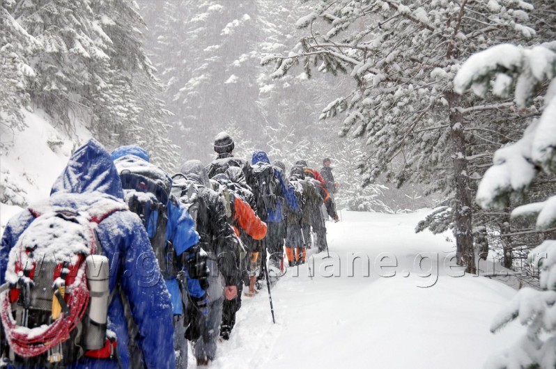 Tipi Altında 2 Bin 100 Metreye Yürüyüş 16