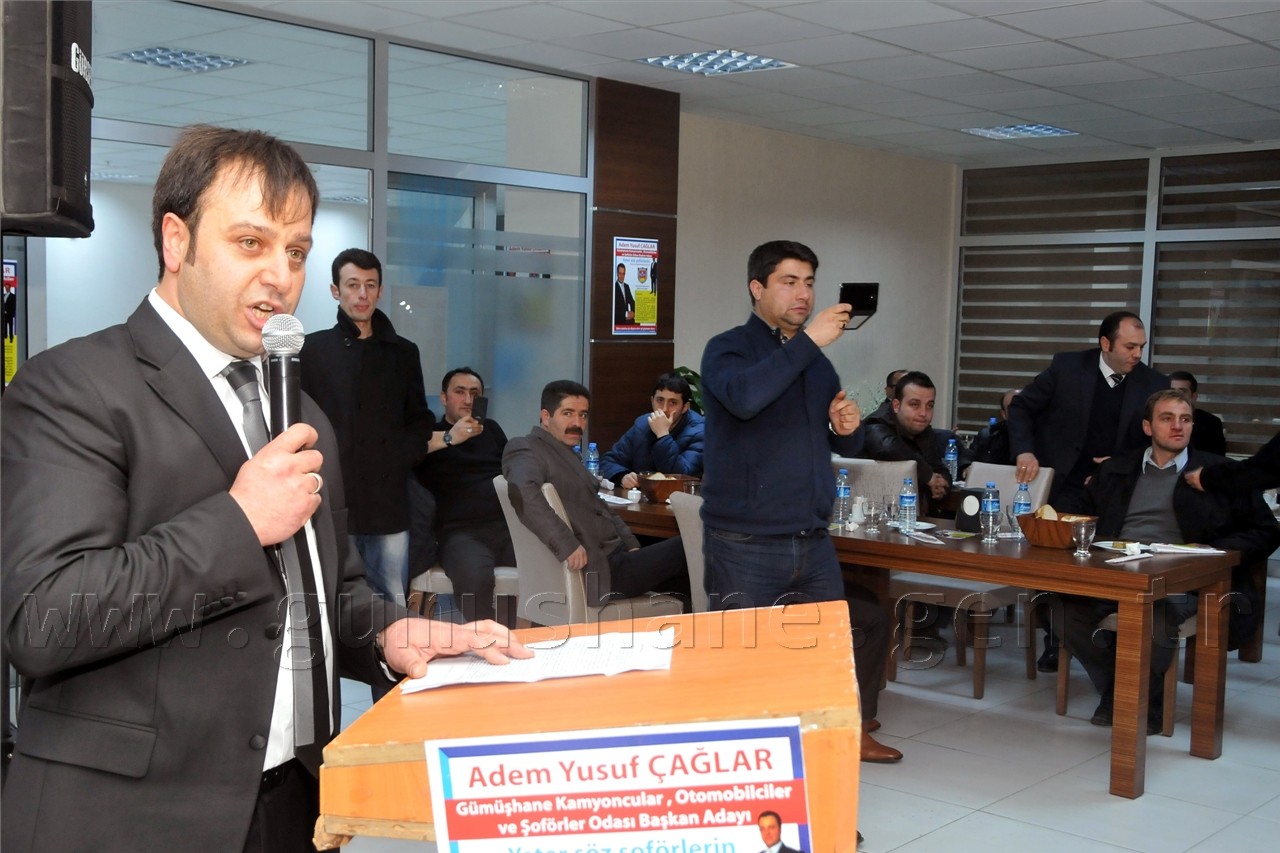 Çağlar, Şoförler Odasına Aday Oldu 2