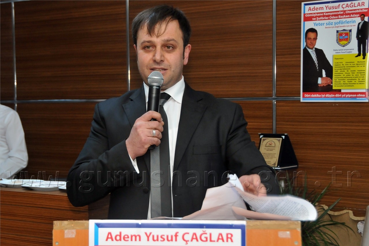 Çağlar, Şoförler Odasına Aday Oldu 5