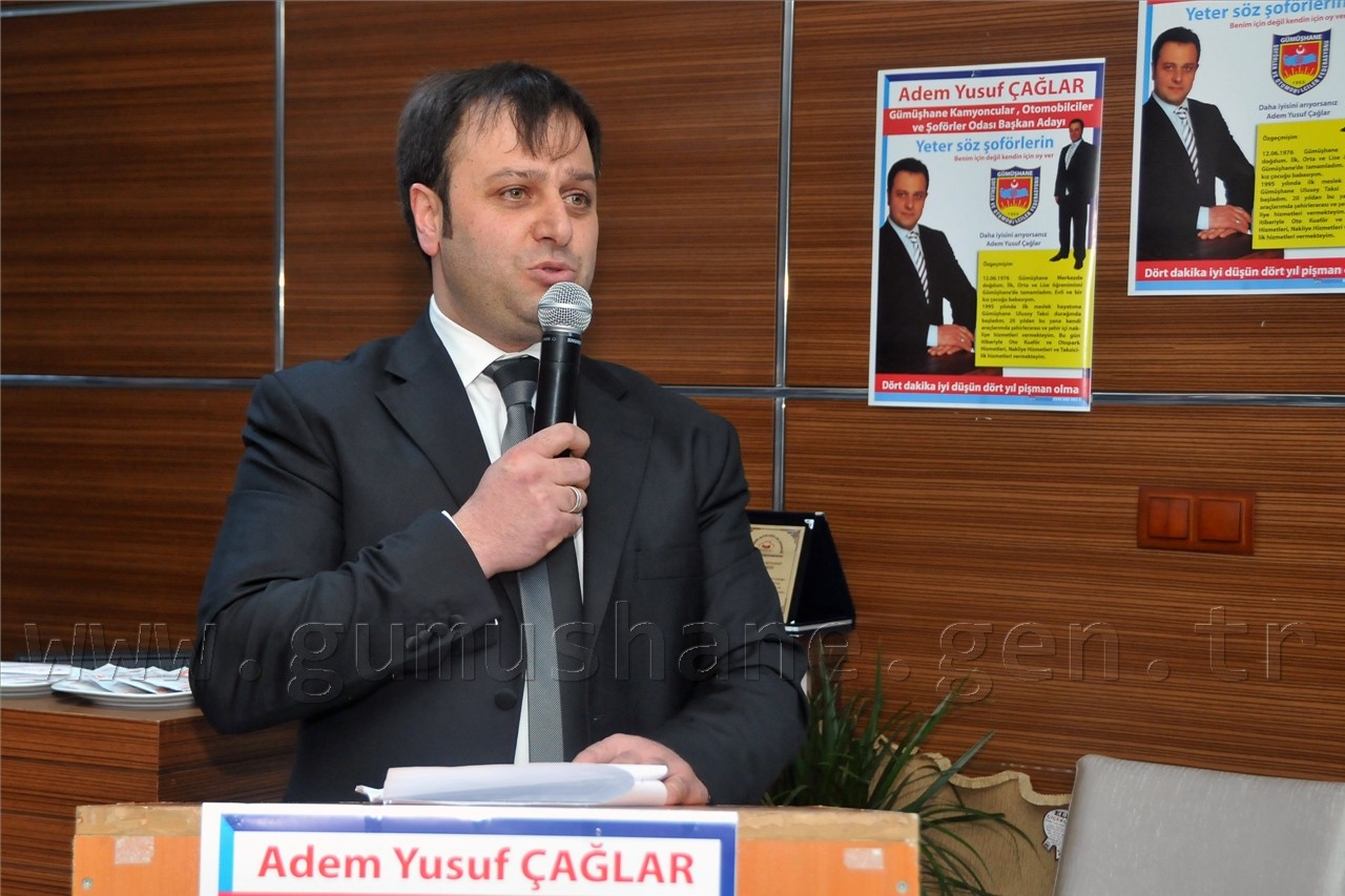 Çağlar, Şoförler Odasına Aday Oldu 6