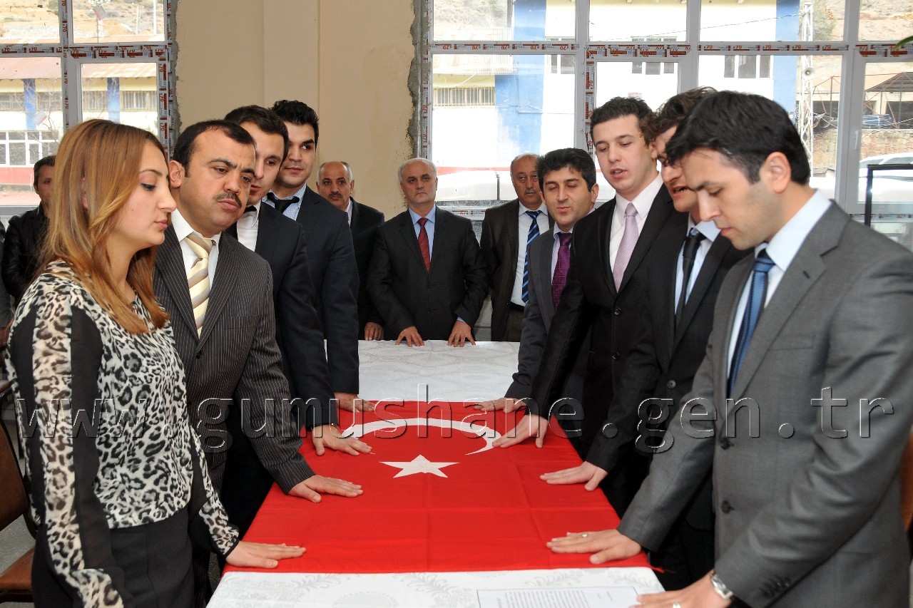 Gümüşhane'de Mühendis Ordusuna 8 Nefer Katıldı 6