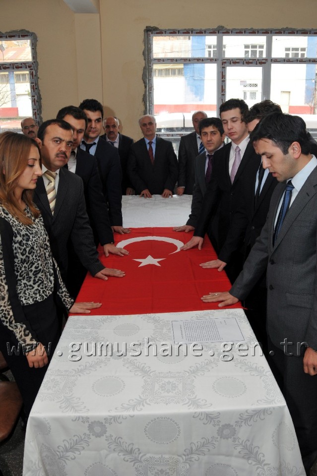 Gümüşhane'de Mühendis Ordusuna 8 Nefer Katıldı 7