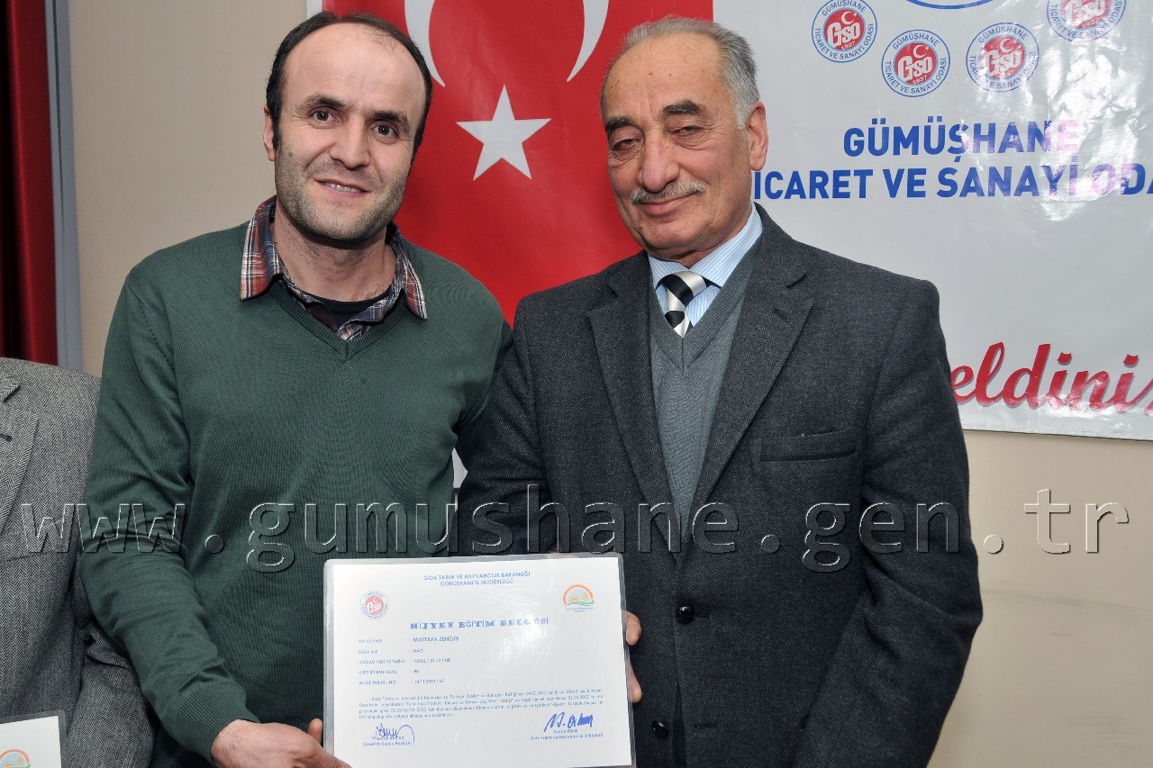 Gümüşhaneli Fırıncılara Hijyen Eğitimi Verildi 15