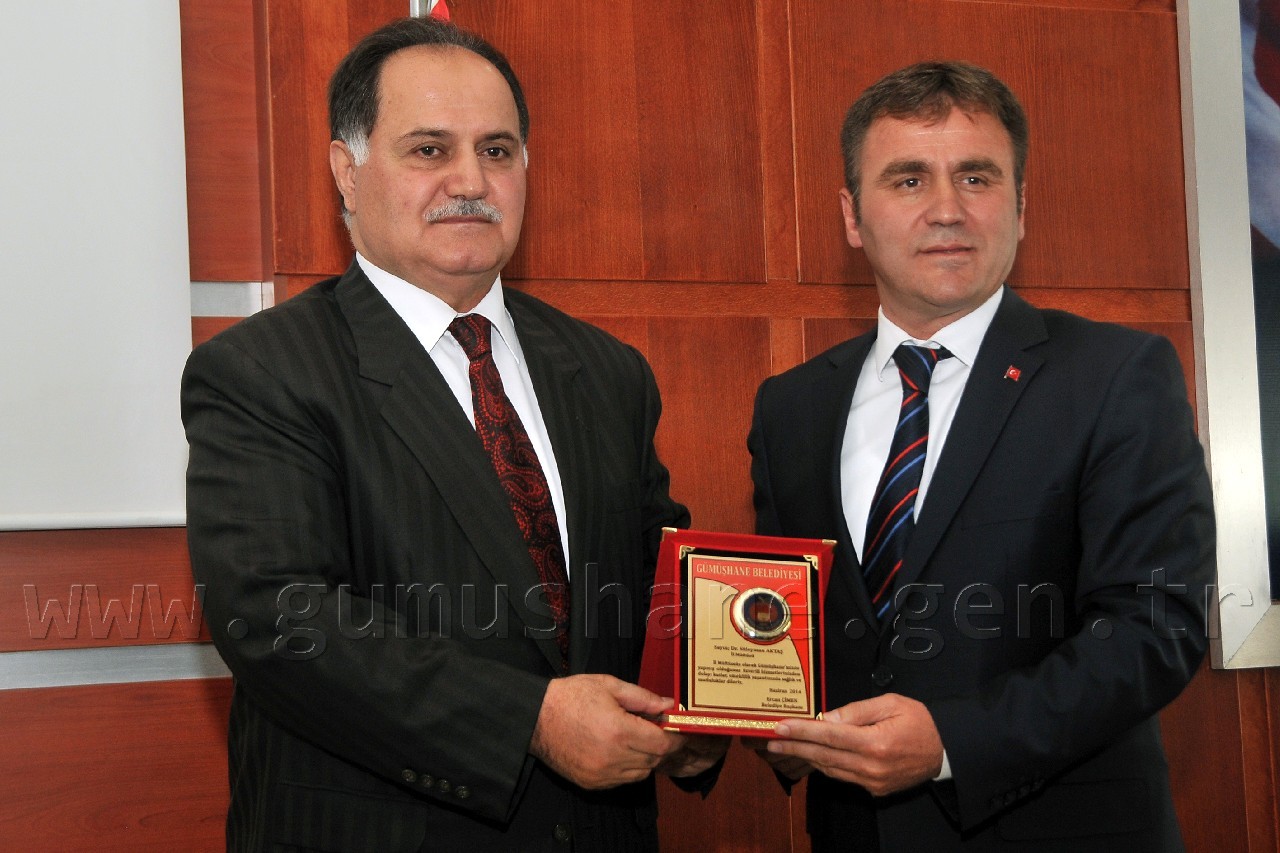 Gümüşhane Müftüsü Aktaş'a Veda Töreni 5