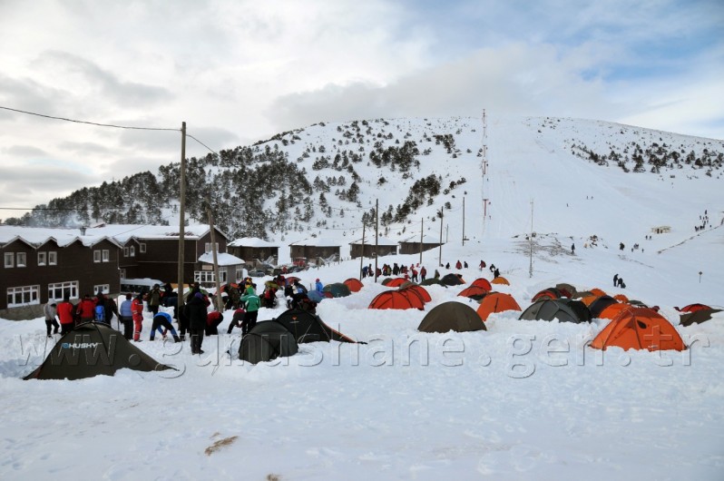 Dağcılar Zigana'da Kamp Kurdu 10