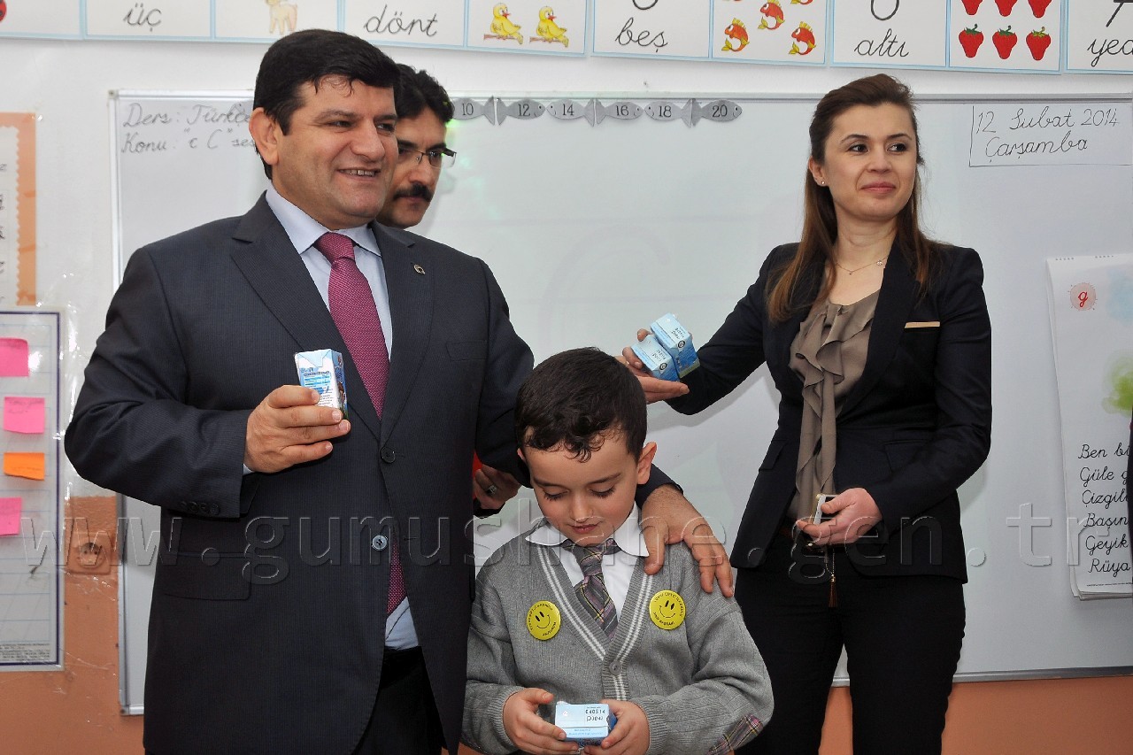 Gümüşhane'de 7 Binden Fazla Öğrenci Okul Sütü İçiyor 15