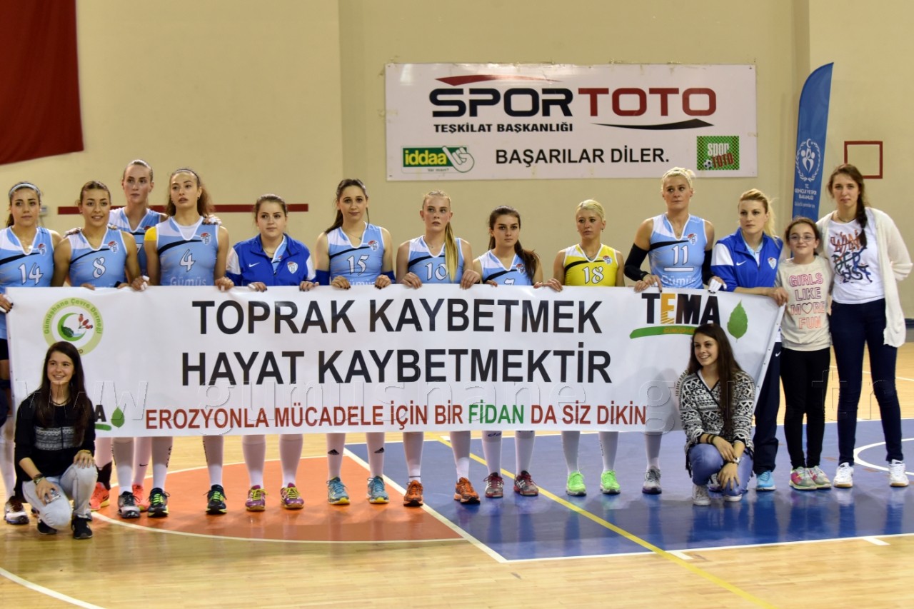 Gümüş Kızlar net KAZAN'dı: 3-0 63