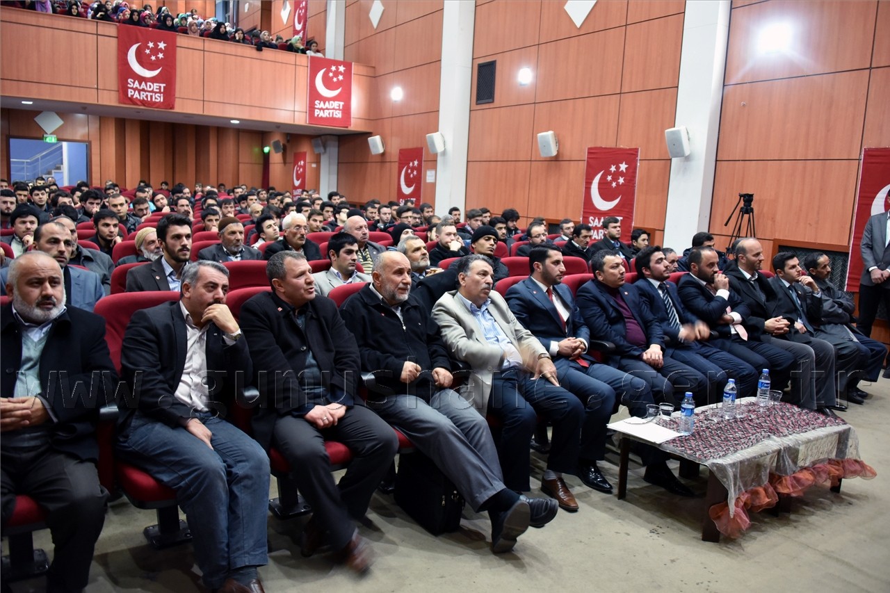 SP Gençlik Kolları Genel Başkanı Fatih Aydın Gümüşhane'de 7