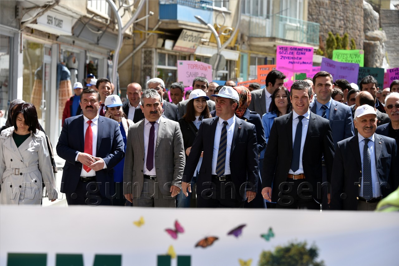 Gümüşhane’de Çevre Yürüyüşü Yapıldı 18