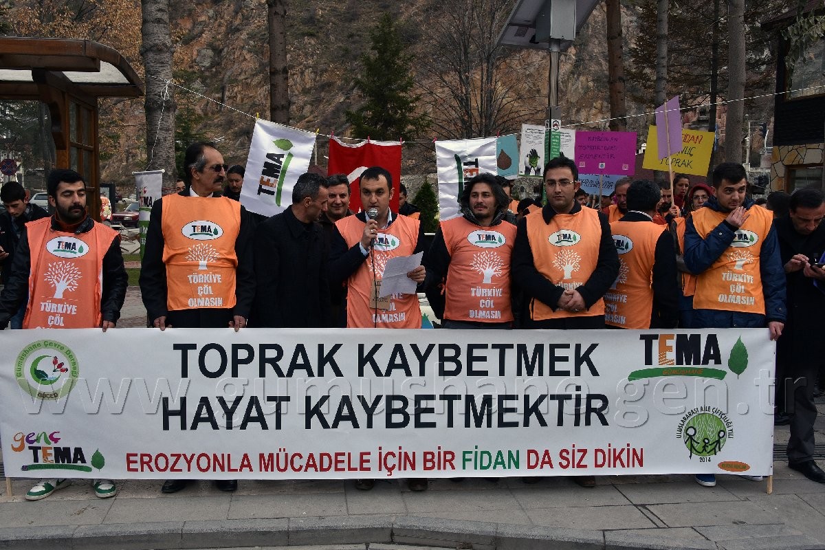 Gümüşhane'de Toprağa Saygı Yürüyüşü Düzenlendi 11