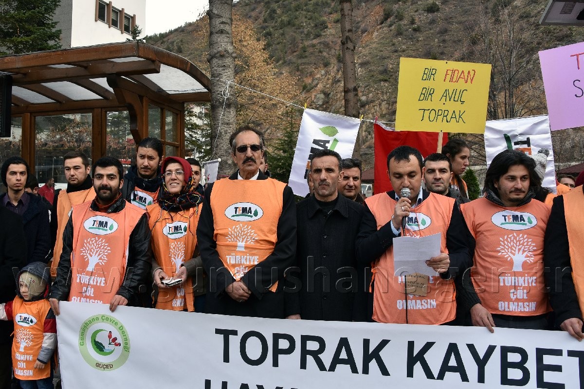 Gümüşhane'de Toprağa Saygı Yürüyüşü Düzenlendi 13