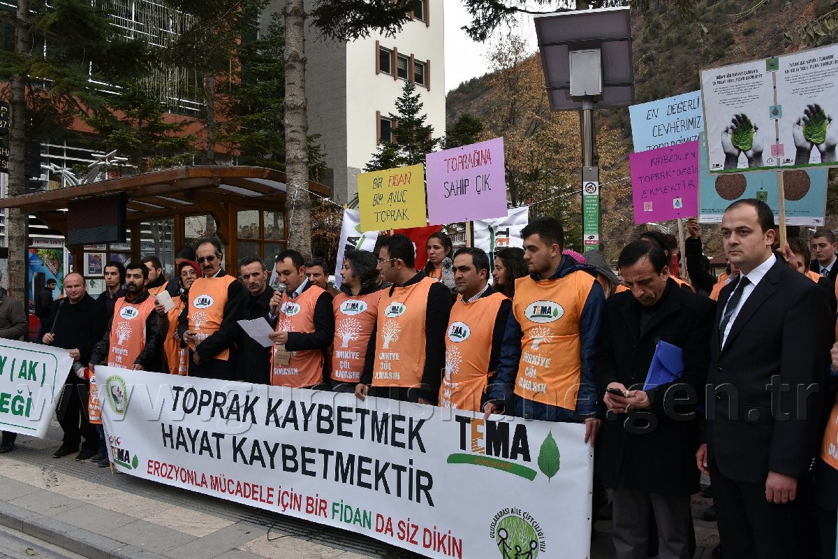 Gümüşhane'de Toprağa Saygı Yürüyüşü Düzenlendi 14