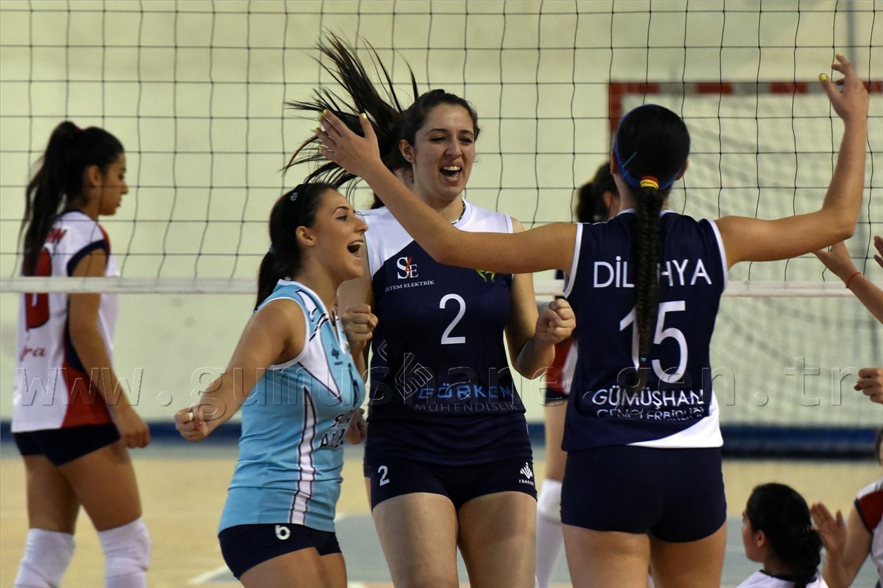 Gümüş Kızlar Samsun'u Ezdi Geçti: 3-0 41