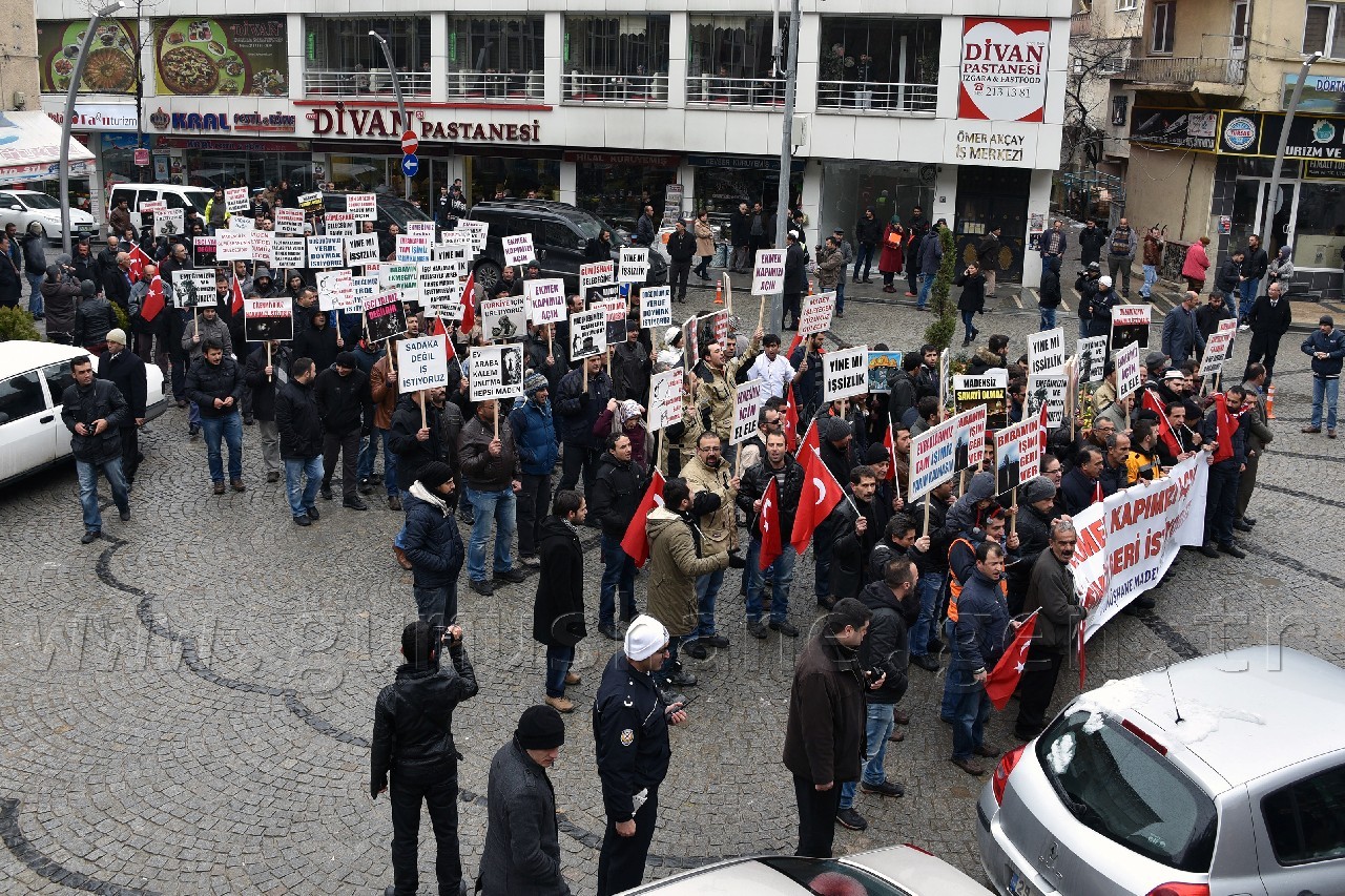 Gümüşhane’de Madencilerden Yürüyüş 8