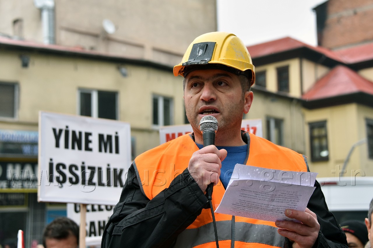 Gümüşhane’de Madencilerden Yürüyüş 10