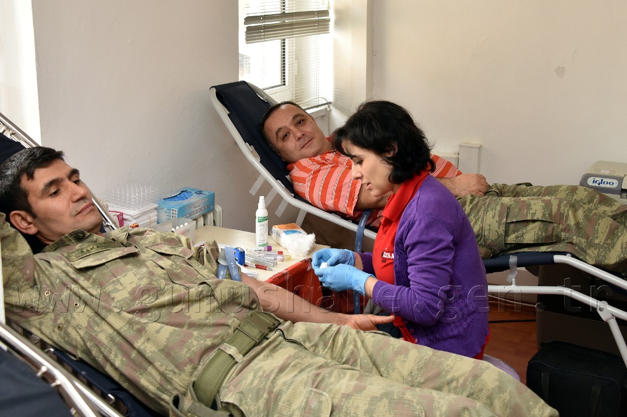 Gümüşhane Jandarma kan verdi 2