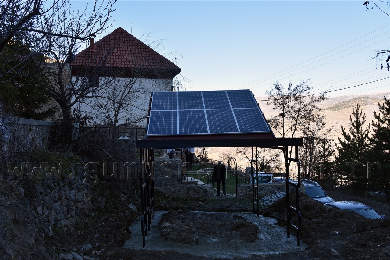 Gümüşhane’de tarihi bina projeyle güneş evi oldu 10