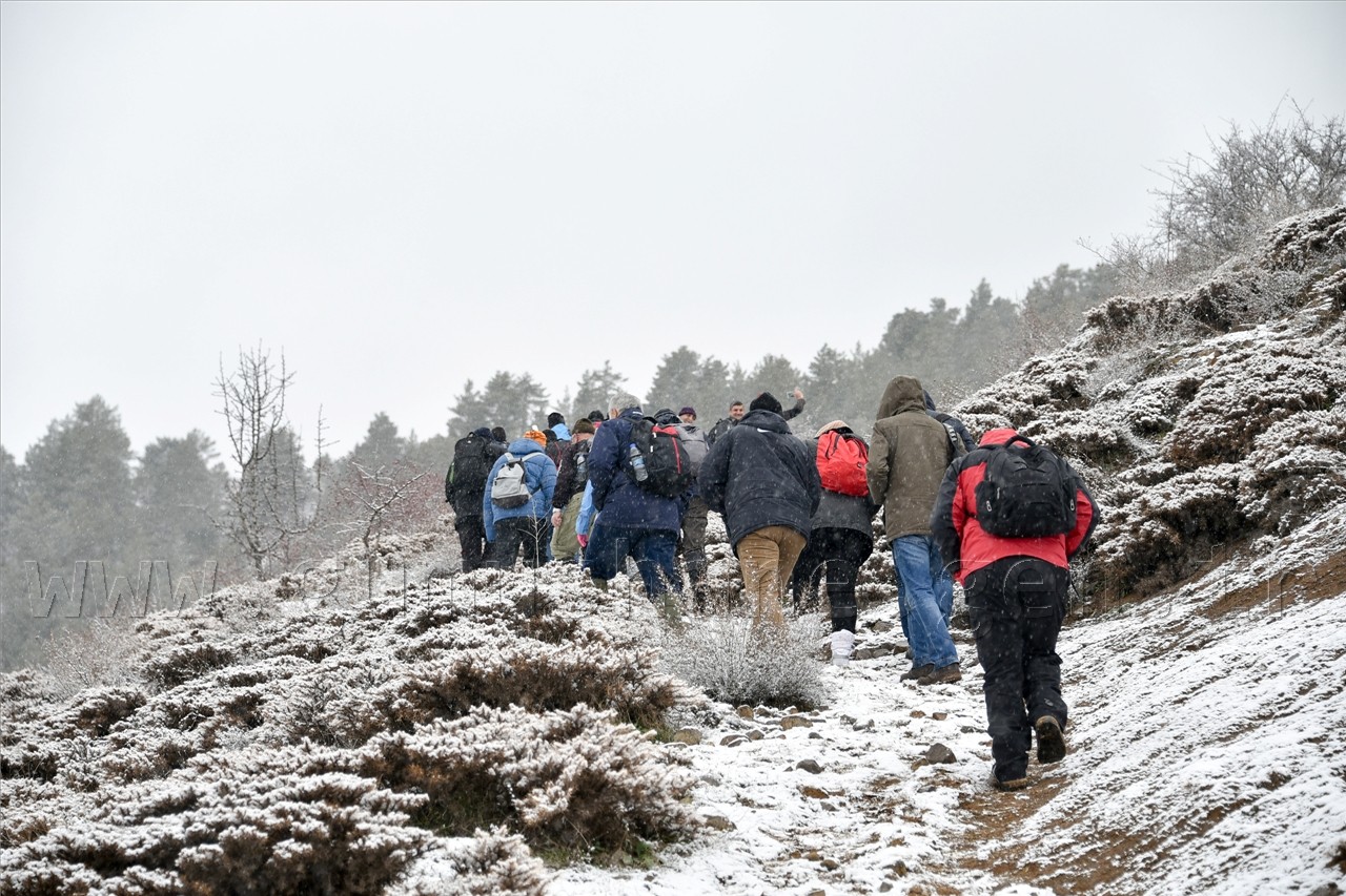 Gümüşhaneli Dağcılardan Yılın Son Yürüyüşü Cebeli Köyüne 3