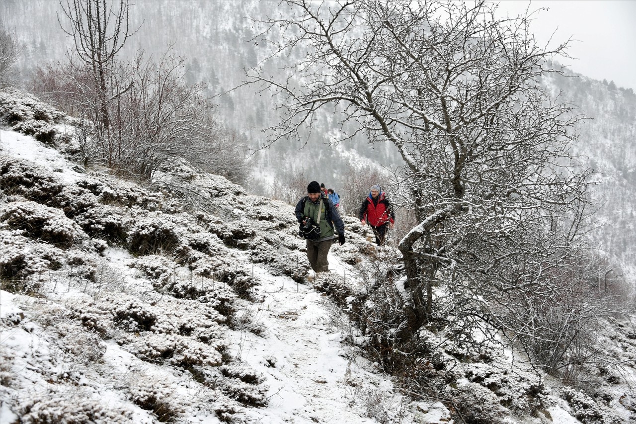 Gümüşhaneli Dağcılardan Yılın Son Yürüyüşü Cebeli Köyüne 7
