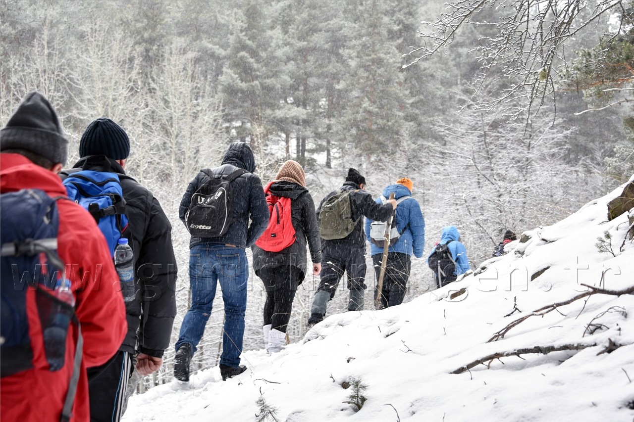Gümüşhaneli Dağcılardan Yılın Son Yürüyüşü Cebeli Köyüne 12