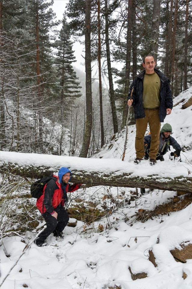 Gümüşhaneli Dağcılardan Yılın Son Yürüyüşü Cebeli Köyüne 13