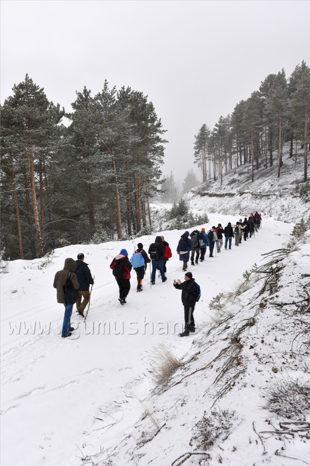 Gümüşhaneli Dağcılardan Yılın Son Yürüyüşü Cebeli Köyüne 22