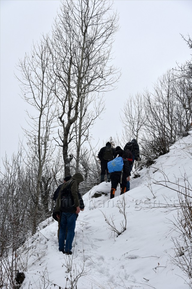Gümüşhaneli Dağcılardan Yılın Son Yürüyüşü Cebeli Köyüne 26