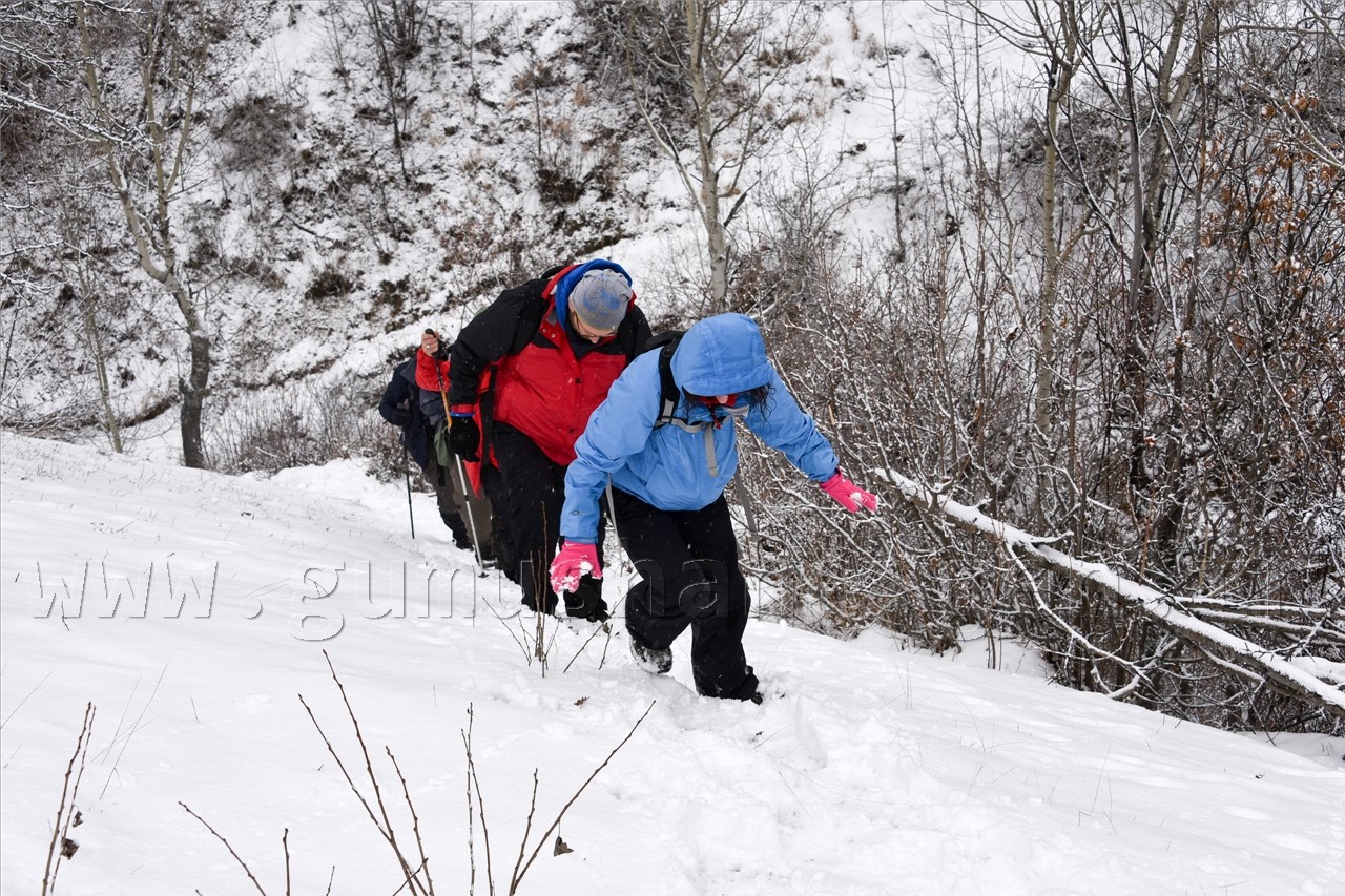 Gümüşhaneli Dağcılardan Yılın Son Yürüyüşü Cebeli Köyüne 28
