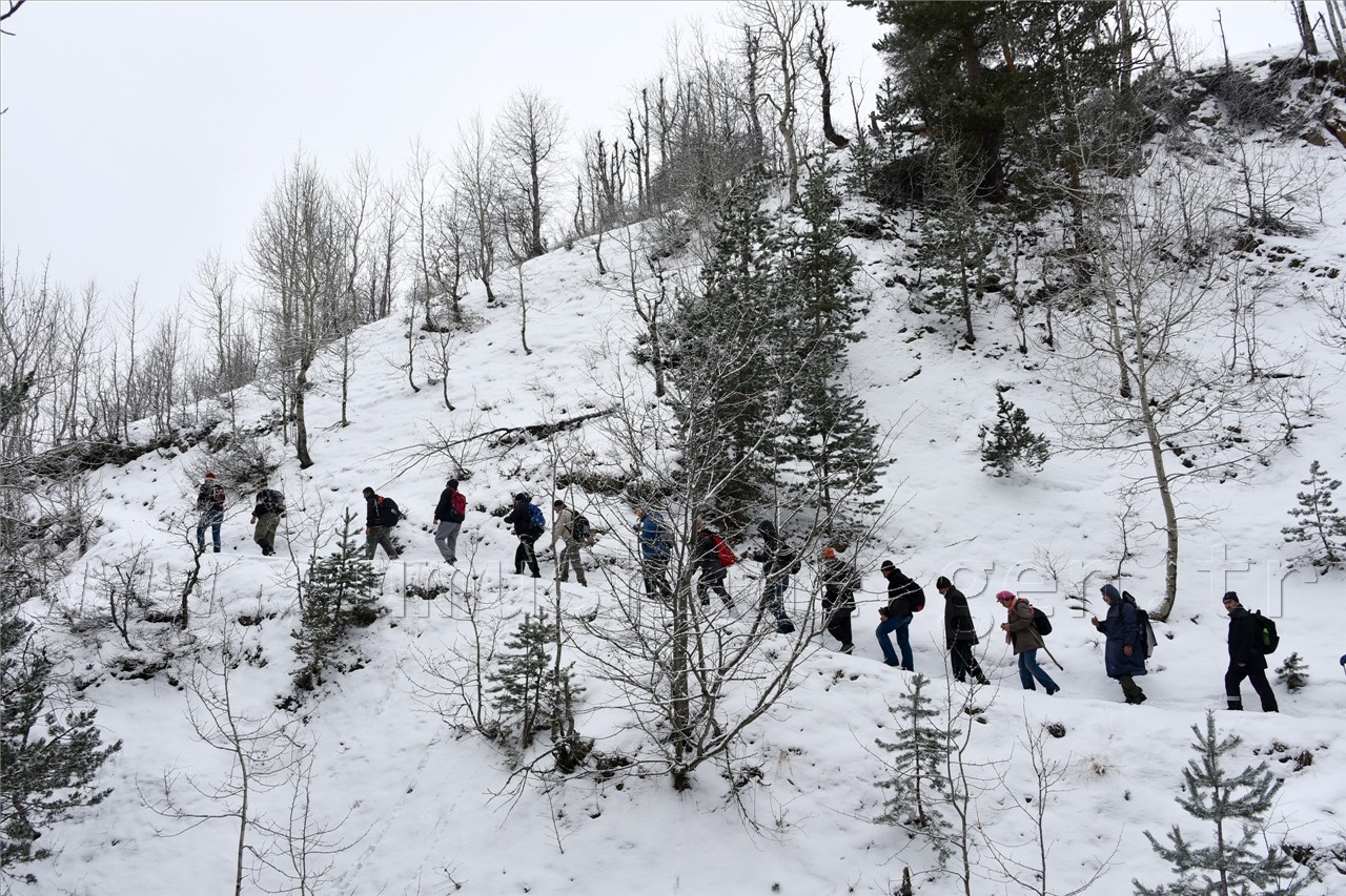 Gümüşhaneli Dağcılardan Yılın Son Yürüyüşü Cebeli Köyüne 29