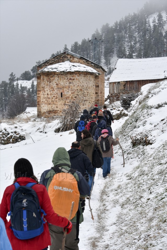 Gümüşhaneli Dağcılardan Yılın Son Yürüyüşü Cebeli Köyüne 31