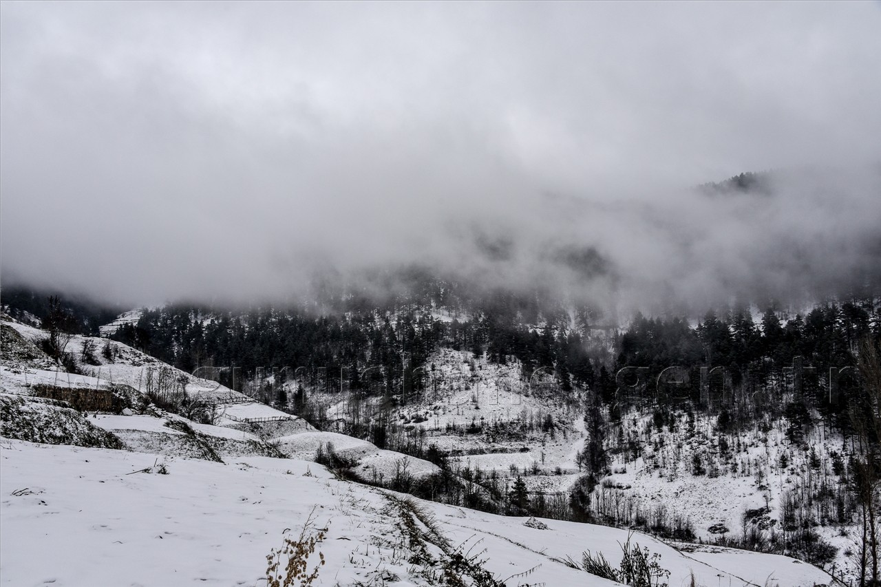 Gümüşhaneli Dağcılardan Yılın Son Yürüyüşü Cebeli Köyüne 39