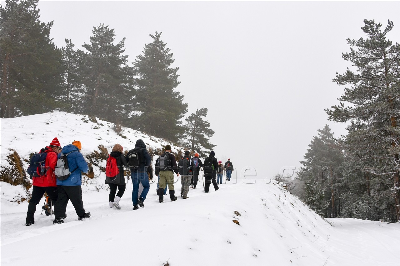 Gümüşhaneli Dağcılardan Yılın Son Yürüyüşü Cebeli Köyüne 44