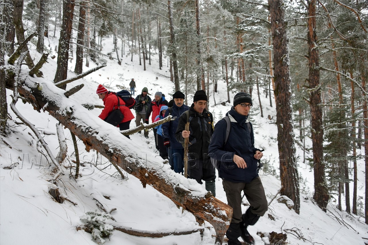 Gümüşhaneli Dağcılardan Yılın Son Yürüyüşü Cebeli Köyüne 49
