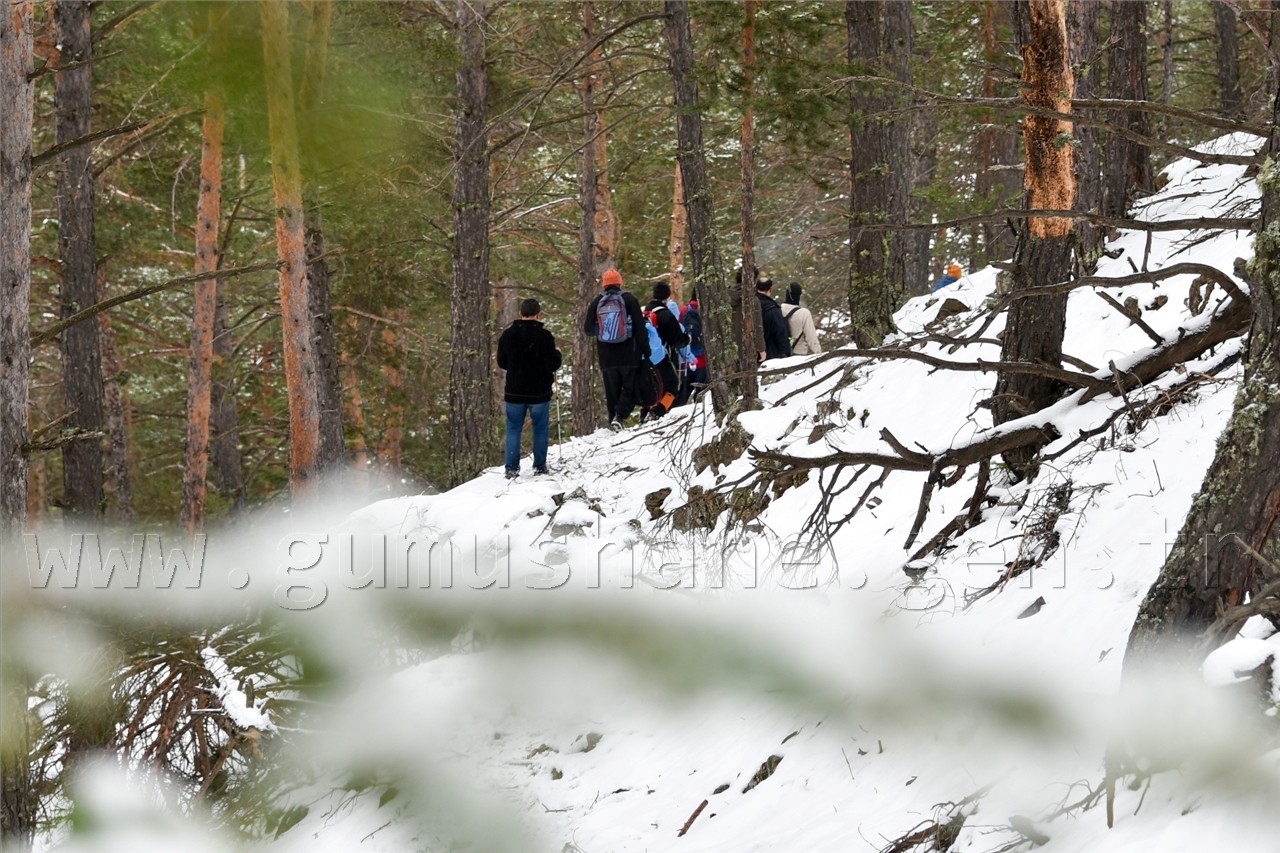 Gümüşhaneli Dağcılardan Yılın Son Yürüyüşü Cebeli Köyüne 56